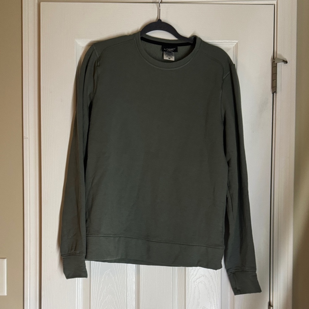 Jockey Men's Olive Crewneck Sweater